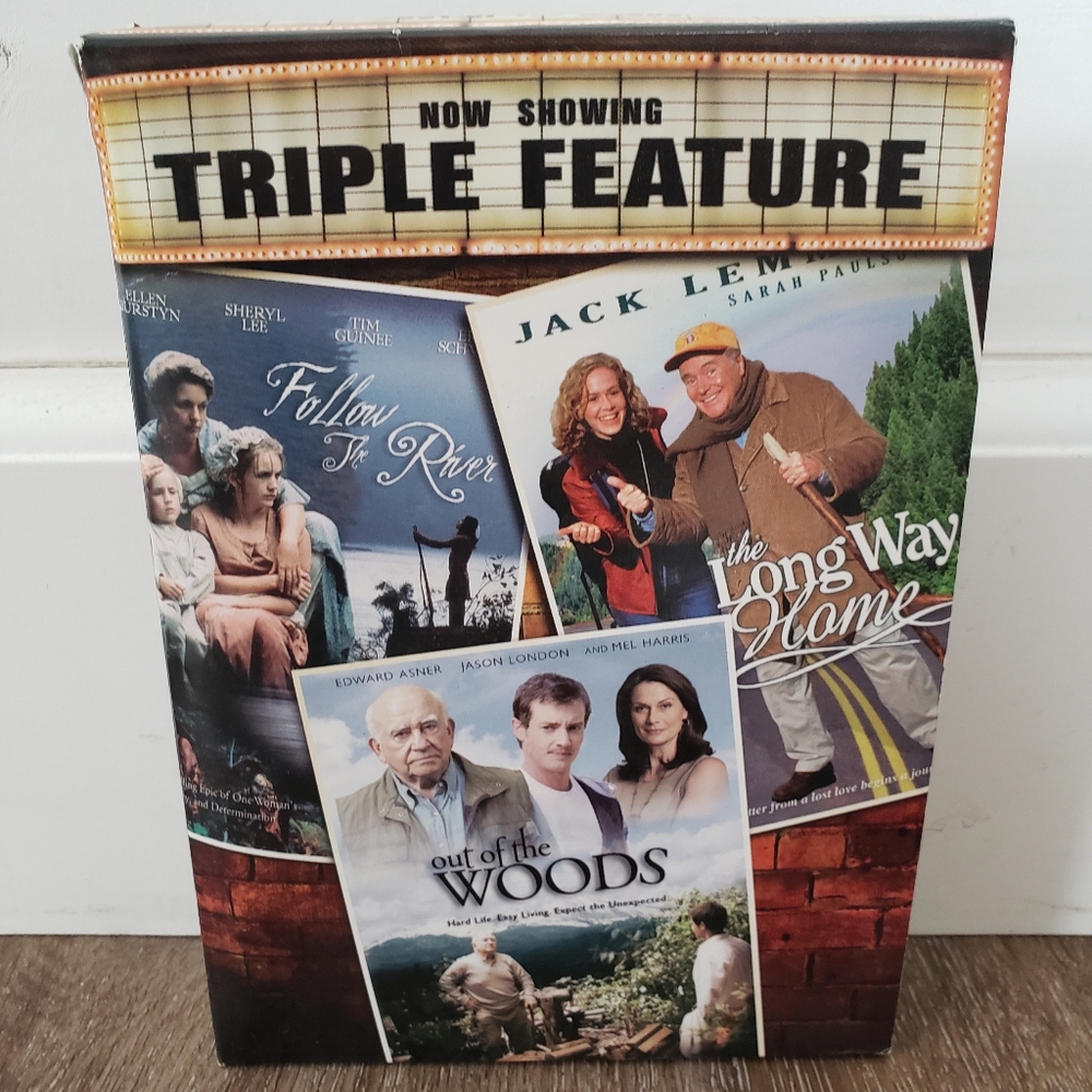 Follow the River | The Long Way Home | Out of the Woods DVD triple feature
